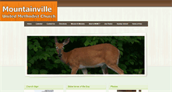 Desktop Screenshot of mountainvilleumc.org